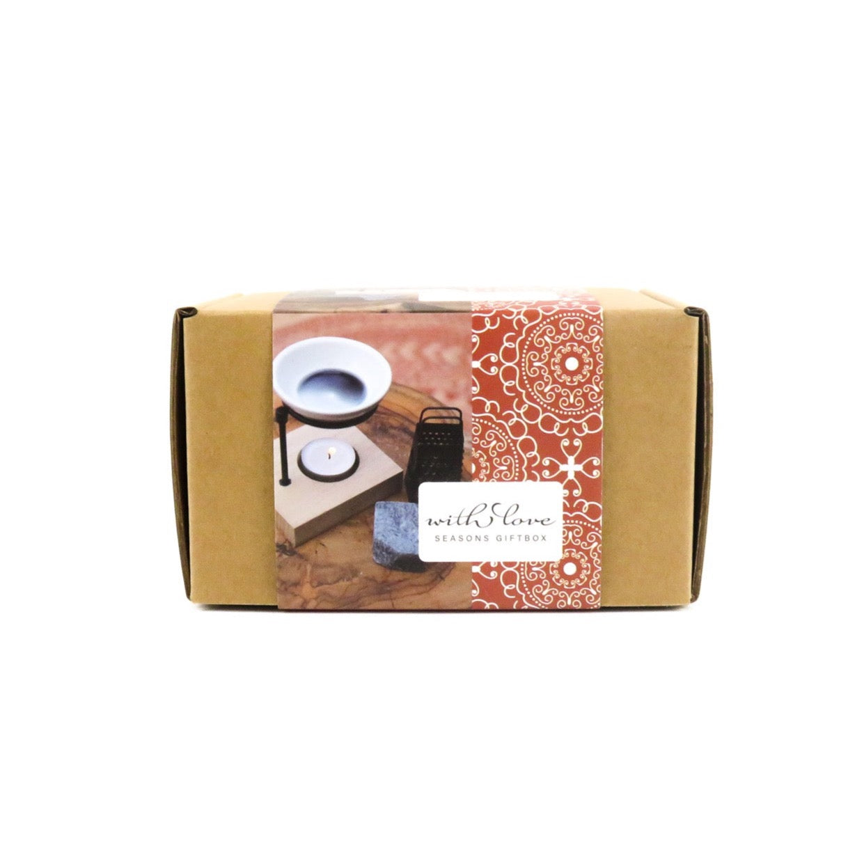 Giftbox geurbrander met aroma musk - Woba Home