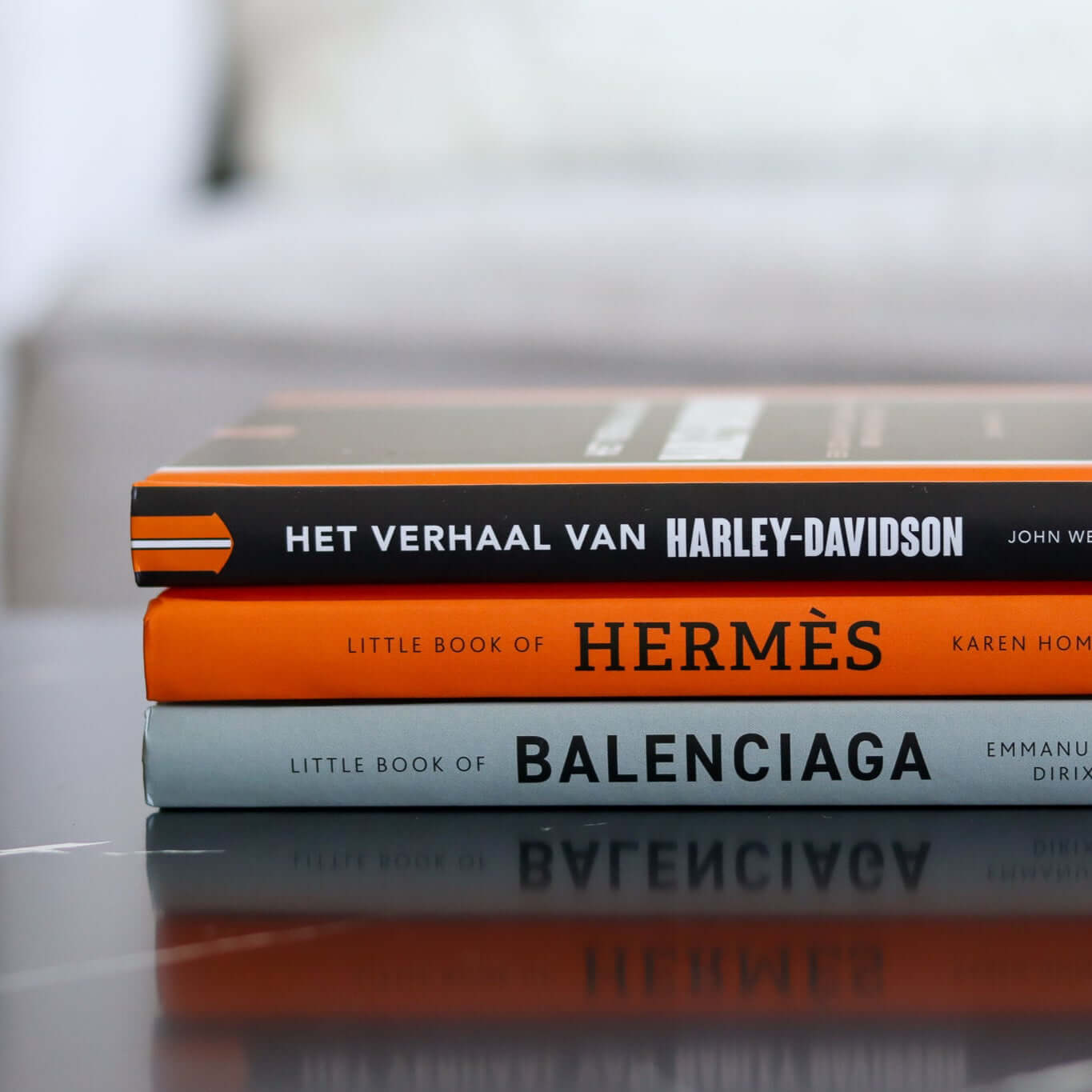 Stapel decoratieboeken