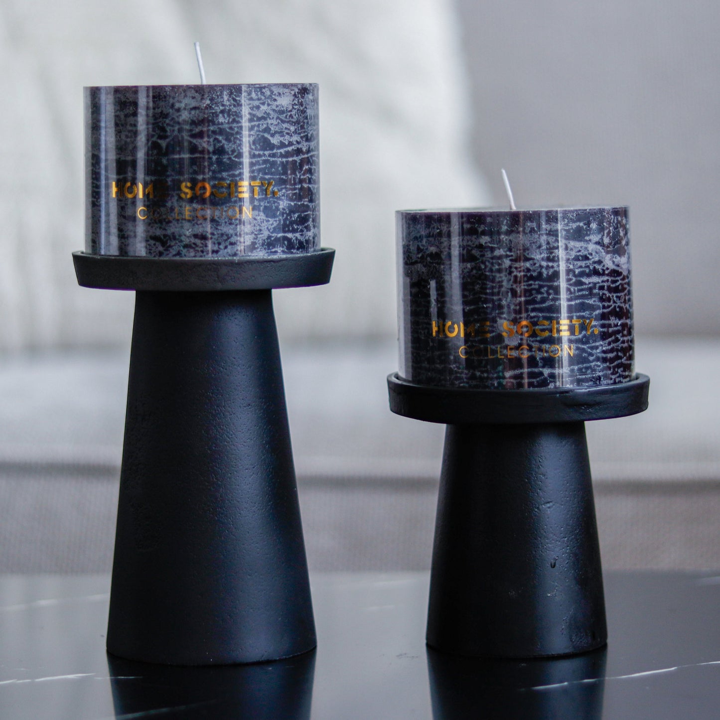 Kandelaarsset Zwart of Goud