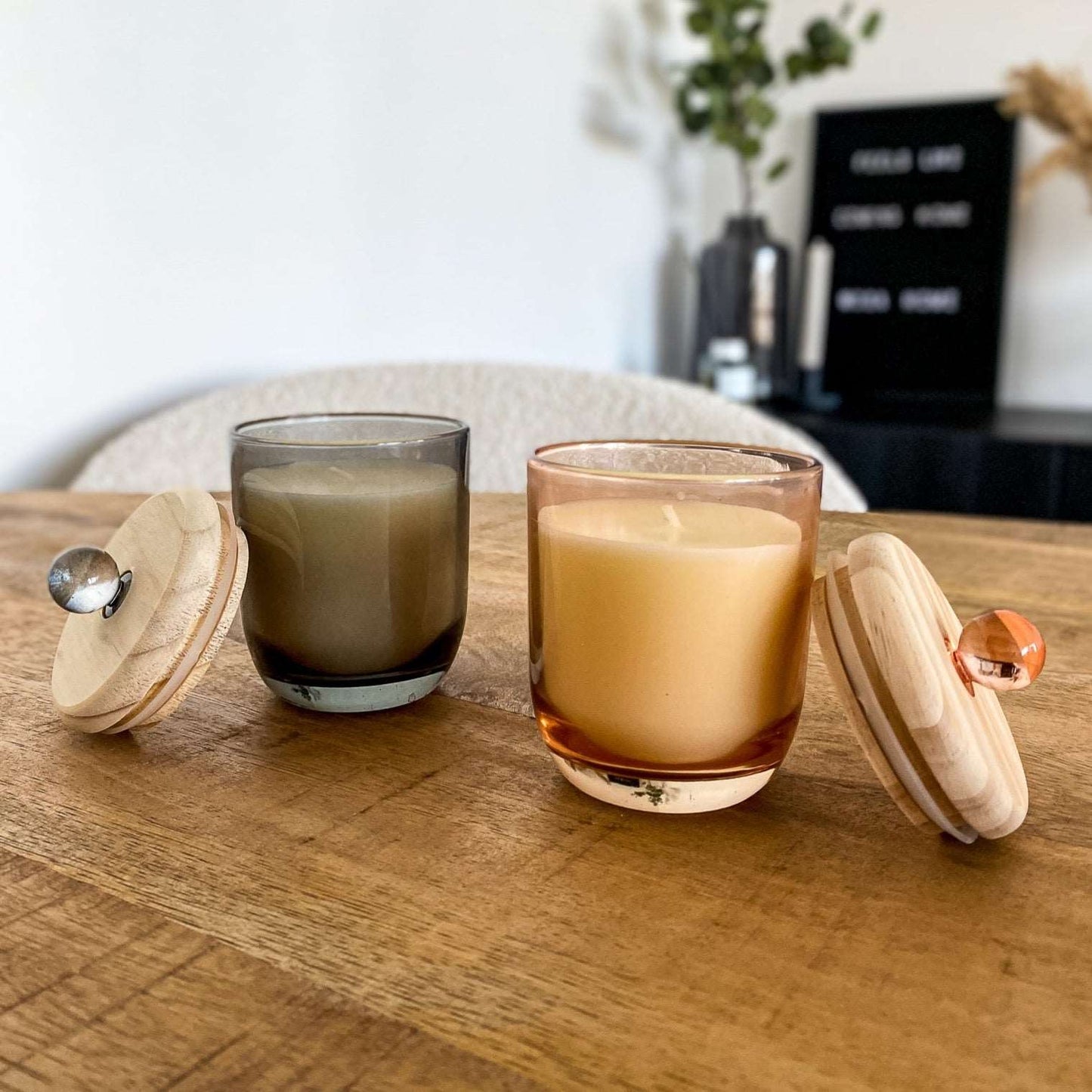 Geurkaars Lily zwart