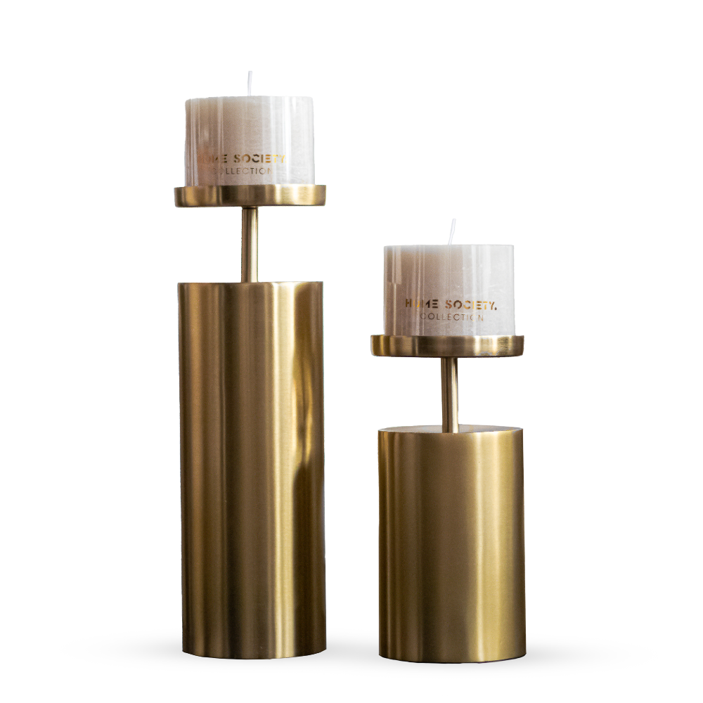 Gouden luxe kandelaar - Woba Home