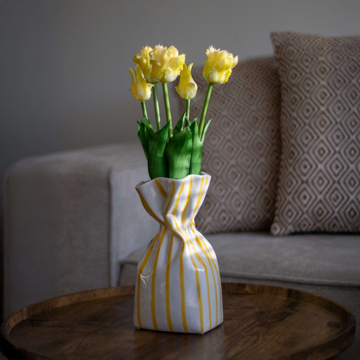 Vaas stripe | Geel