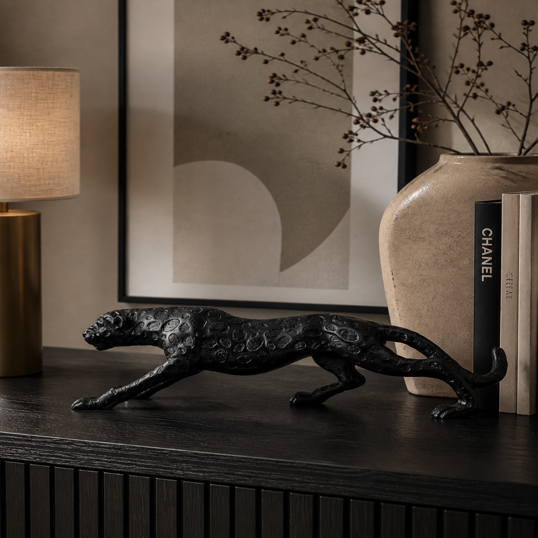 Deco Luipaard zwart