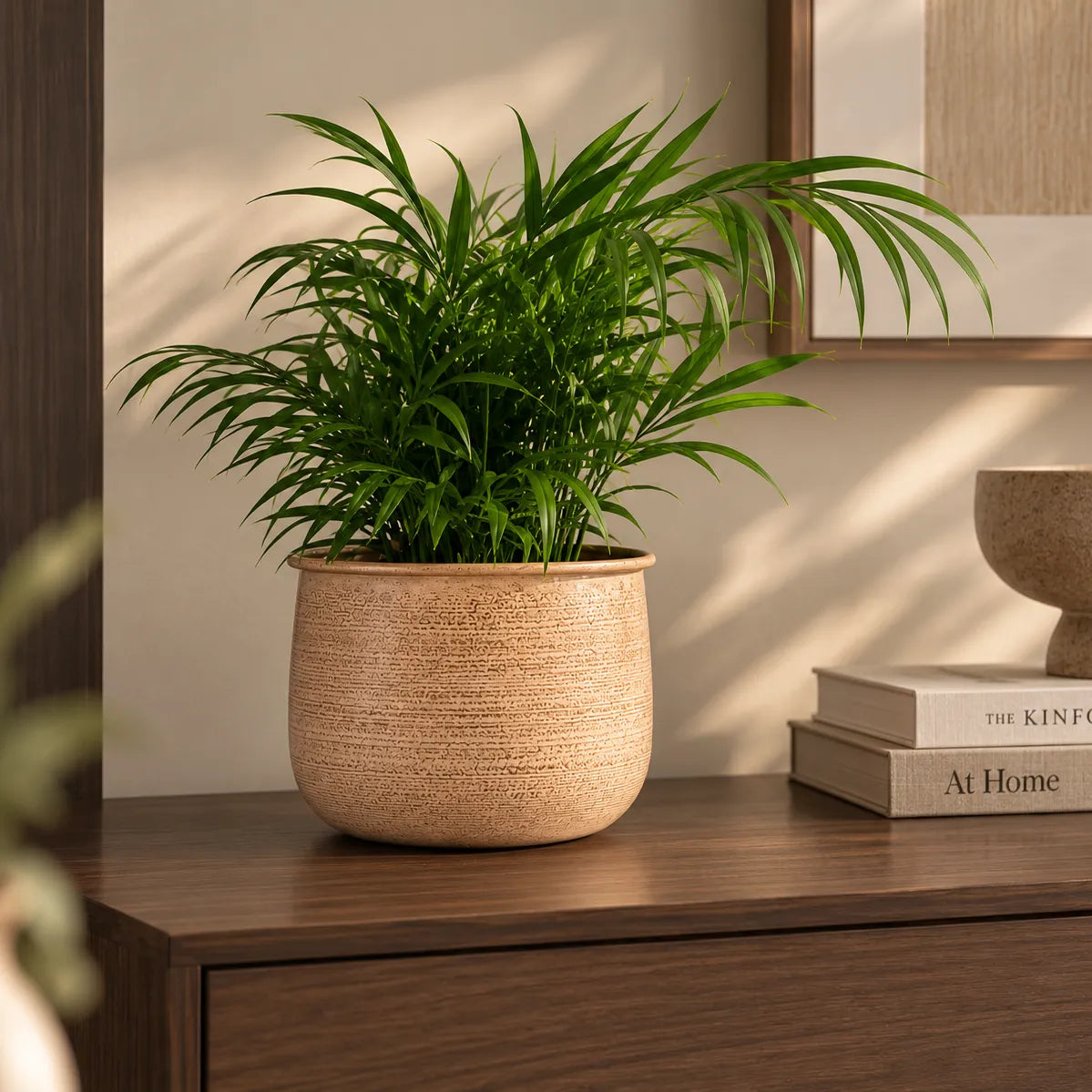 Roze bloempot Olivia - Woba Home