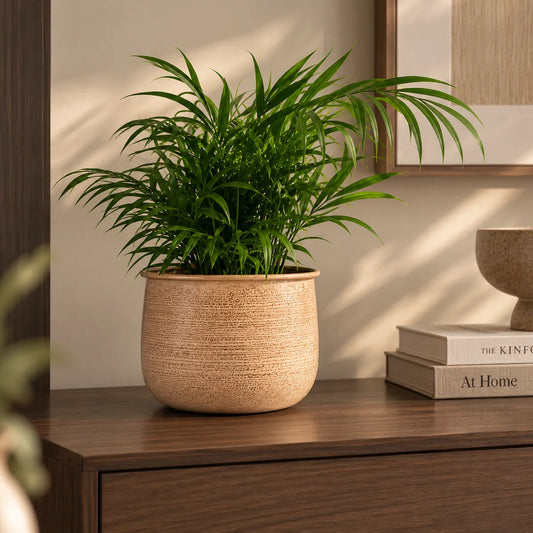 Roze bloempot Olivia - Woba Home