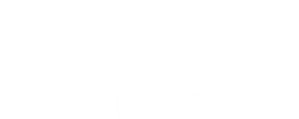 Logo Woba Home in het wit