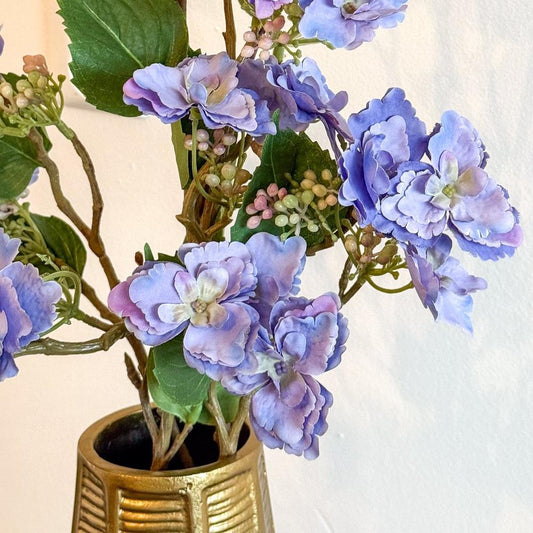 Zijden bloem | Hortensia Purple - Woba Home