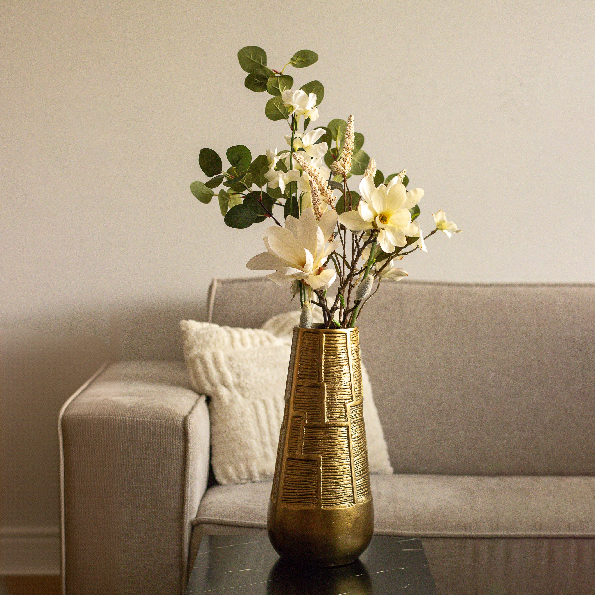 Gouden luxe vaas - Woba Home