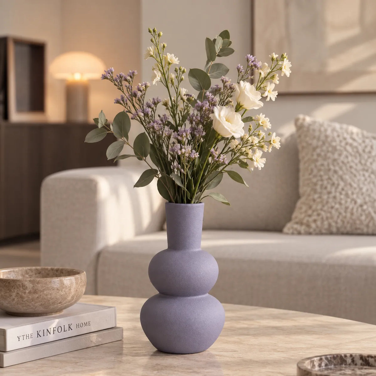 Lila vaas - Woba Home