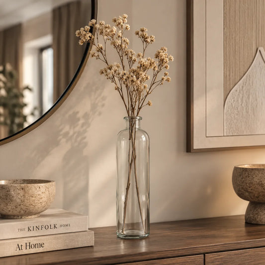 Doorzichtige vaas June - Woba Home